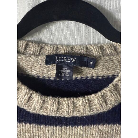 J. Crew 100% Lambswool Pullover Sweater - Size XL - Picture 4 of 5